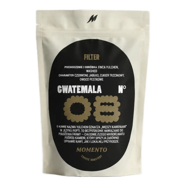 Kawa ziarnista Momento Gwatemala Nº8 Finca Yulchen 250g