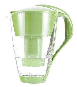 Szklany dzbanek filtrujący Dafi Crystal LED 2.0 L Seledynowy + 1 Filtr - opinie w konesso.pl