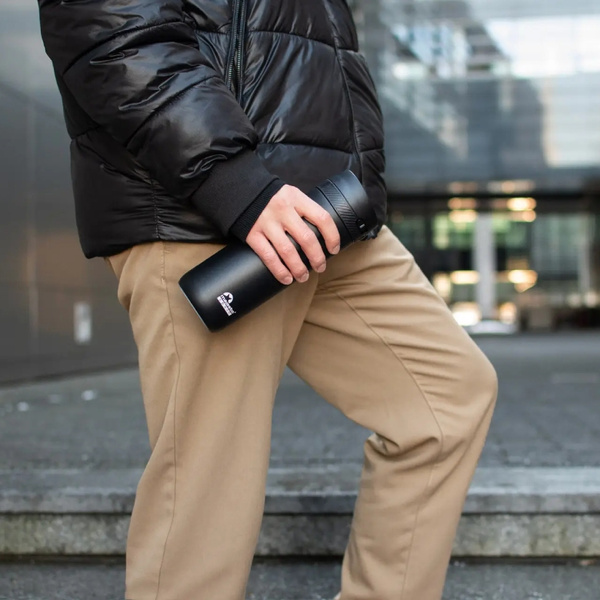 Kubek termiczny Majestic Sport Nord 600 ml - Czarny