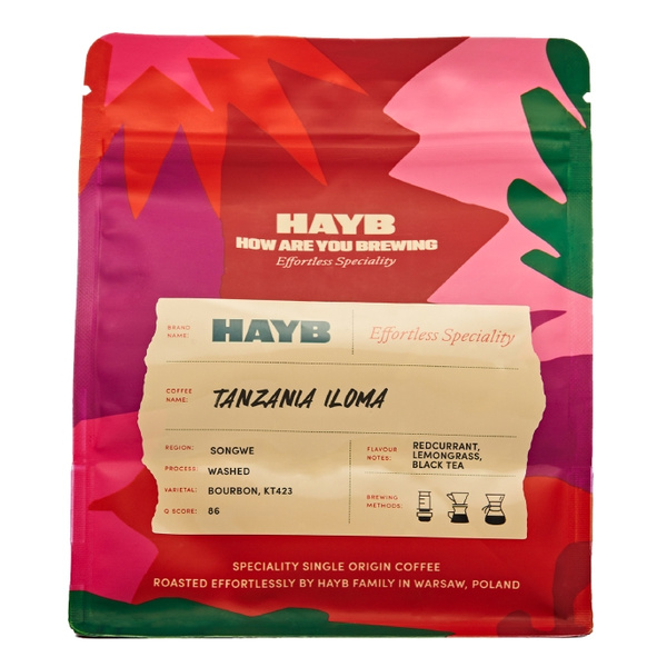 Kawa ziarnista HAYB Tanzania Iloma Filtr 250g – NIEDOSTĘPNY