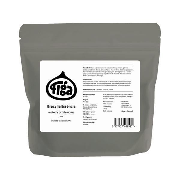 Kawa ziarnista Figa Coffee Brazylia Essencia FILTR 250g