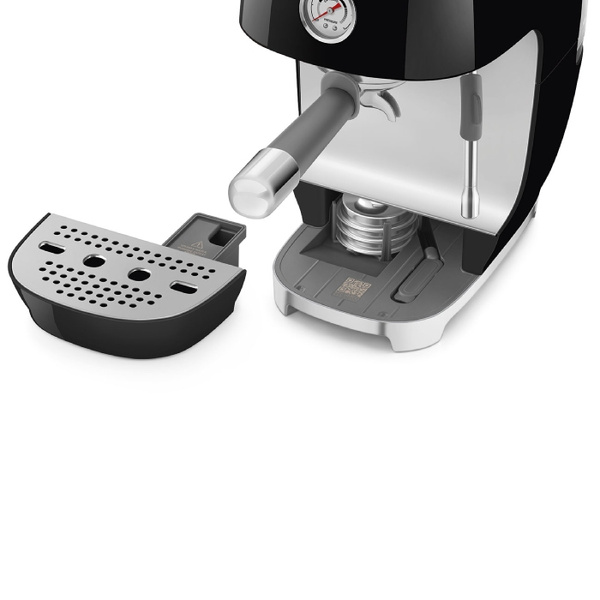 Ekspres do kawy Smeg ECF03BLEU - Czarny