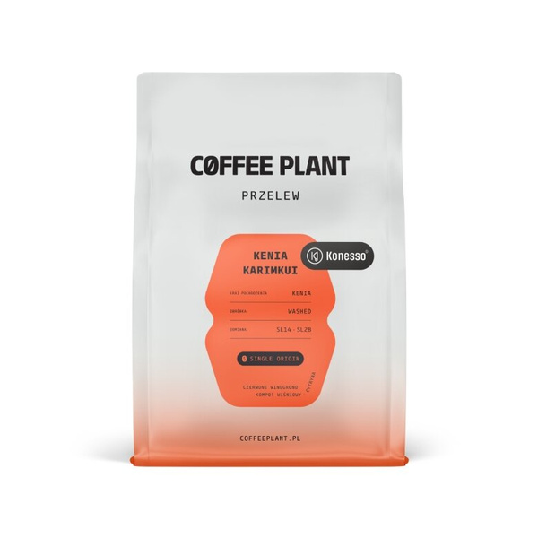 Kawa ziarnista COFFEE PLANT Kenia Karinkui 250g - NIEDOSTĘPNY