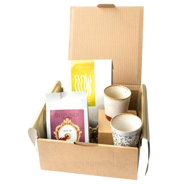 Zestaw prezentowy COFFEE PLANT FLOW z dwoma kubkami - NIEDOSTĘPNY