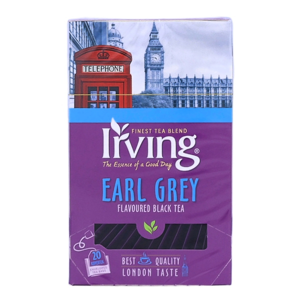 Herbata czarna Irving Earl Grey koperty 20x1,5g