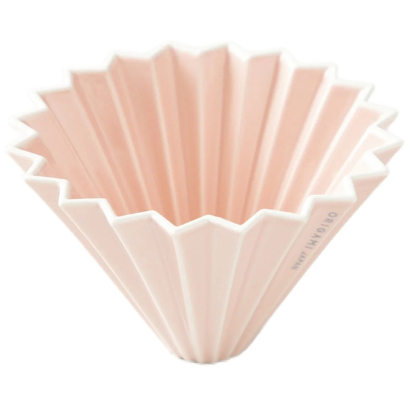 Ceramiczny Origami Dripper M - Różowy