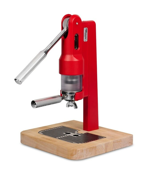 Dźwigniowy ekspres do kawy Superkop Red - Czerwony