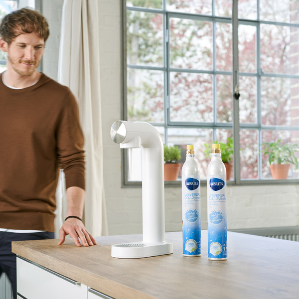 Saturator do wody BRITA sodaONE - Biały