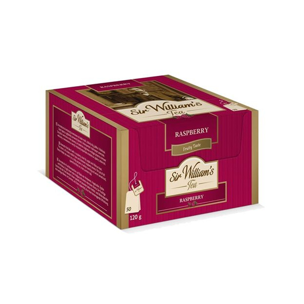 Owocowa herbata Sir Williams Tea Raspberry 50x2,4g