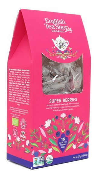 Owocowa herbata English Tea Shop Super Berries 15x2g