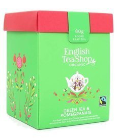 Zielona herbata English Tea Shop Green Tea & Pomegranate 80g