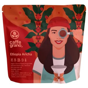 Kawa ziarnista Caffe Grano Etiopia Aricha FILTR 250g – NIEDOSTĘPNY