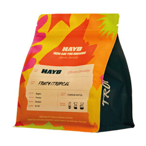 Kawa ziarnista HAYB Rwanda Rushashi Natural 250g - NIEDOSTĘPNY - opinie w konesso.pl