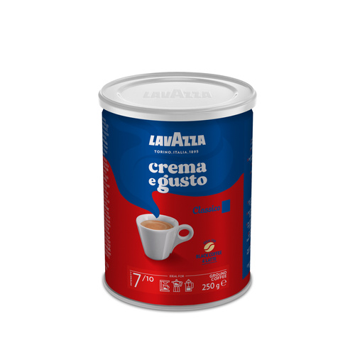 Kawa mielona Lavazza Crema e Gusto 250g puszka