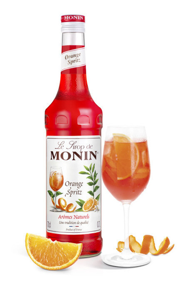 OUTLET - Syrop ORANGE SPRITZ MONIN 0,7 L - pomarańczowy szprycer
