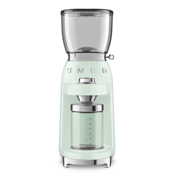 Młynek do kawy Smeg CGF11PGEU - Pastelowa zieleń