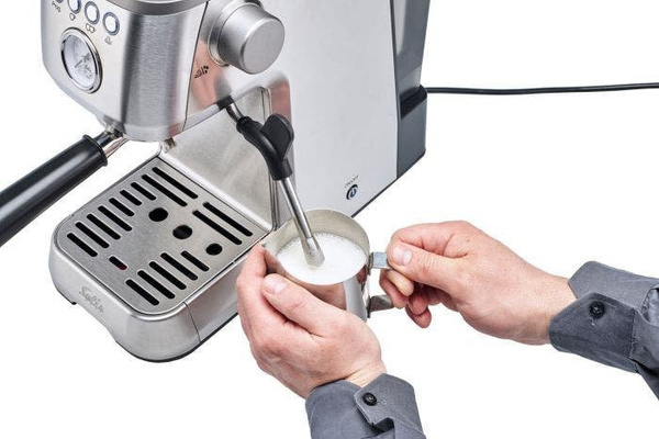 OUTLET 9962 - Ekspres do kawy Solis Barista Perfetta Plus Silver SCH - Srebrny