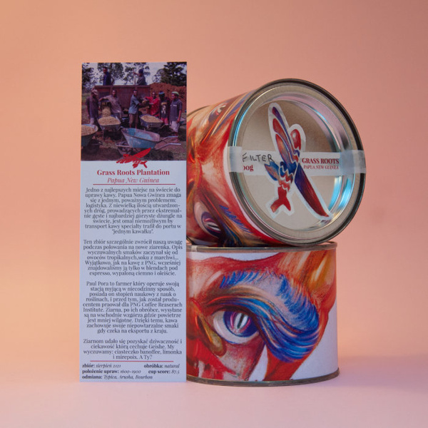 Kawa ziarnista Pale Grass Roots Plantation ESPRESSO 200g - NIEDOSTĘPNY