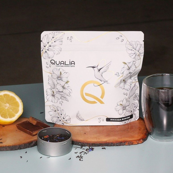 Kawa ziarnista Qualia Rwanda Bukure Filtr 250g