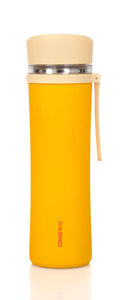 Butelka termiczna Casno Greys Żółta - 400 ml