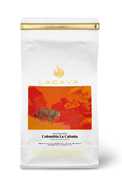 Kawa ziarnista LaCava Colombia La Cabaña 200g