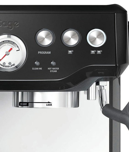 OUTLET 15204 - Kolbowy ekspres do kawy Sage SES875BKS Black