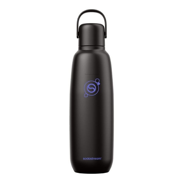 Butelka termiczna SodaStream Fizz&Go 0,9l - Czarna + GRATIS Syrop SodaStream