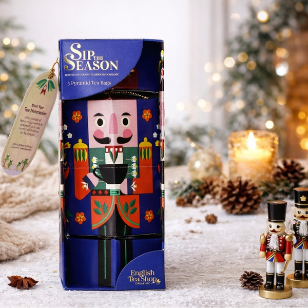 Herbata English Tea Shop Nutcracker Blue Harmony - 3 piramidki