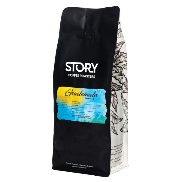Kawa ziarnista Story Gwatemala Antigua Washed Espresso 1kg