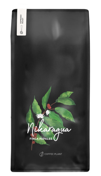 Kawa ziarnista COFFEE PLANT Nikaragua Finca Papales 1kg