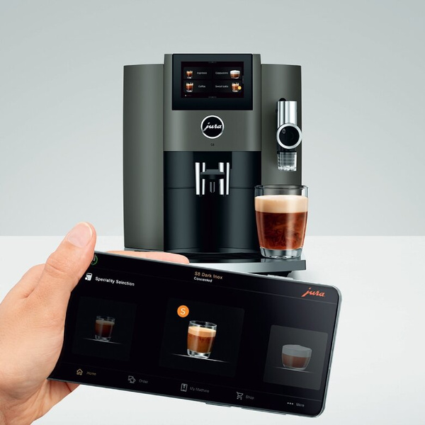 Ekspres do kawy Jura S8 Dark Inox (EB) + 2KG KAWY GRATIS