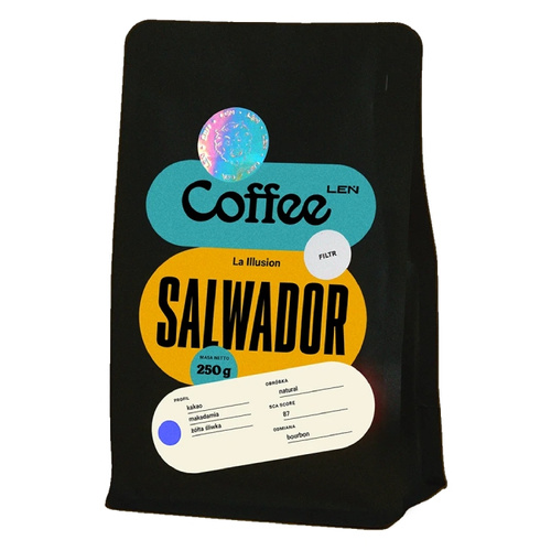 Kawa ziarnista Leń Coffee Salwador La Illusion 250g