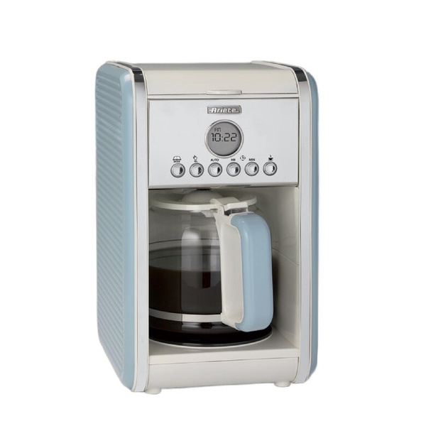 Ekspres przelewowy Ariete Vintage American drip coffe 1342/05 - Niebieski + GRATIS 250G KAWY