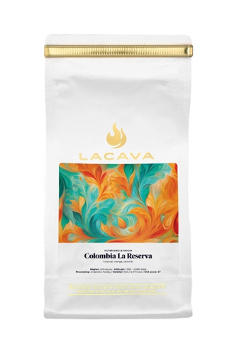Kawa ziarnista LaCava Colombia La Reserva 200g - opinie w konesso.pl