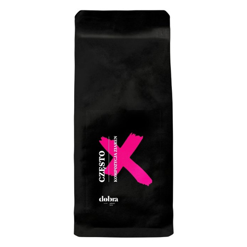 Kawa ziarnista Dobra CZĘSTO - Kompozycja Ziaren 1kg