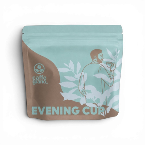 Kawa ziarnista Caffe Grano Daily Evening Cup Filtr 250g - kawa bezkofeinowa