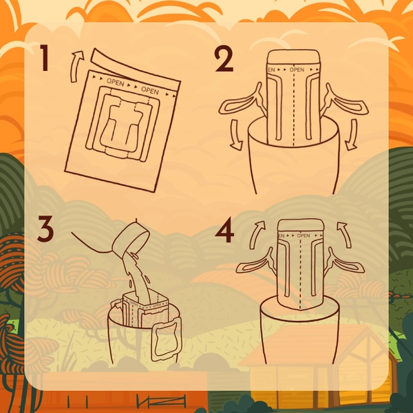 Drip Bag Trip Coffee Peru 11g 