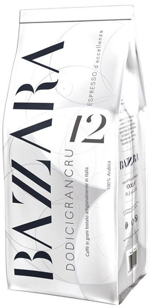 Bazzara Dodicigrancru 1kg + 2x filiżanka do kawy espresso