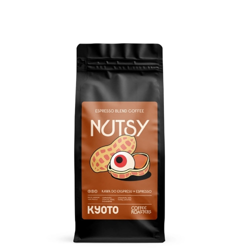 Kawa ziarnista KYOTO Nutsy 250g - opinie w konesso.pl