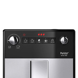 Ekspres do kawy Melitta Purista F23/0-101 - srebrno czarny + GRATIS 1KG KAWY