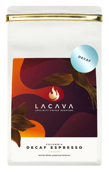 Kawa ziarnista LaCava Colombia Decaf Espresso 250g - NIEDOSTĘPNY