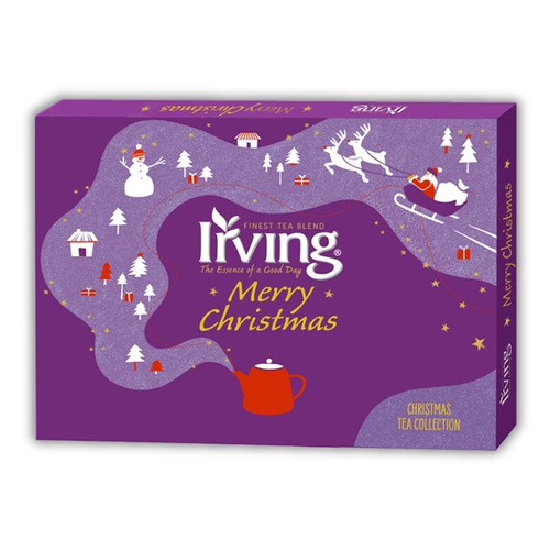 OUTLET - Kolekcja świąteczna herbat Irving Merry Christmas 30x1,5g