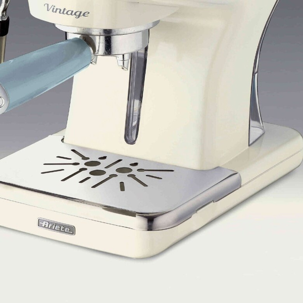 OUTLET 61666 - Ekspres do kawy Ariete Espresso Vintage 1389/15 - Niebieski