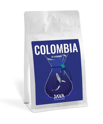 Kawa ziarnista JAVA Colombia La Albania Filtr 250g