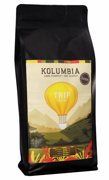 Kawa ziarnista Trip Coffee Kolumbia DARK 1kg