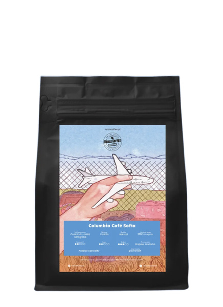 Kawa ziarnista Noble Coffee Columbia Cafe Sofia 250g