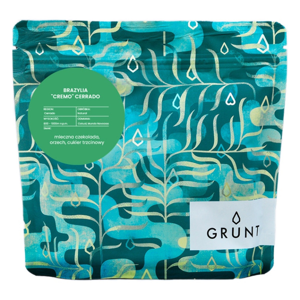 Kawa ziarnista Grunt Brazylia "Cremo" Cerrado 250g