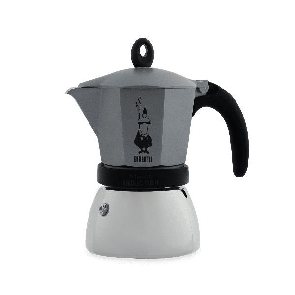 Kawiarka Bialetti Moka Induction 6 filiżanek antracyt - NIEDOSTĘPNY 