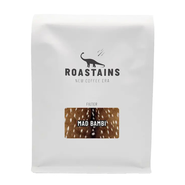 Kawa ziarnista Roastains Blend Mad Bambi Filtr 250g – NIEDOSTĘPNY
