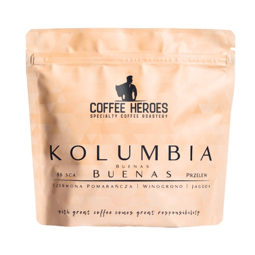 Kawa ziarnista Coffee Heroes Kolumbia Buenas Buenas 250g